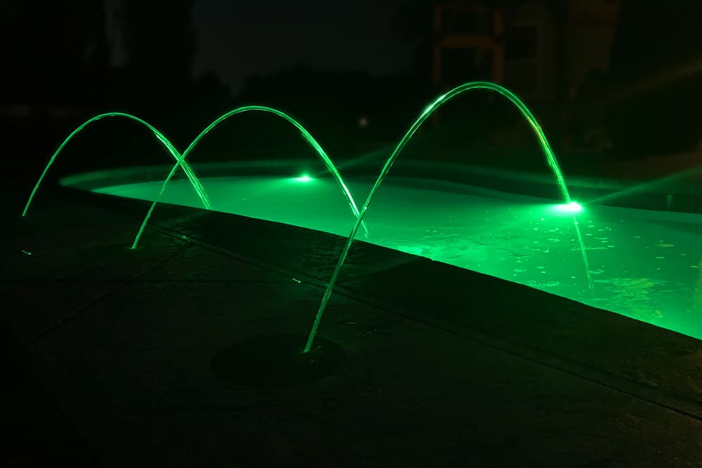 LED pool lighting