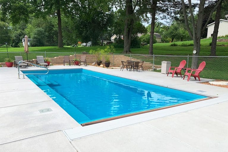 Marvelous Modern Pool Narrow Swimming Pool Oconomowoc WI